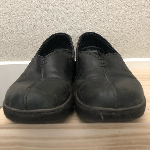 Dansko Black Leather Abigail Slip On Loafer 38 - Picture 7 of 10